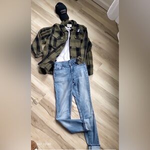4 PIECES!! Madewell & LuckyBrand Outfit 👖🔥